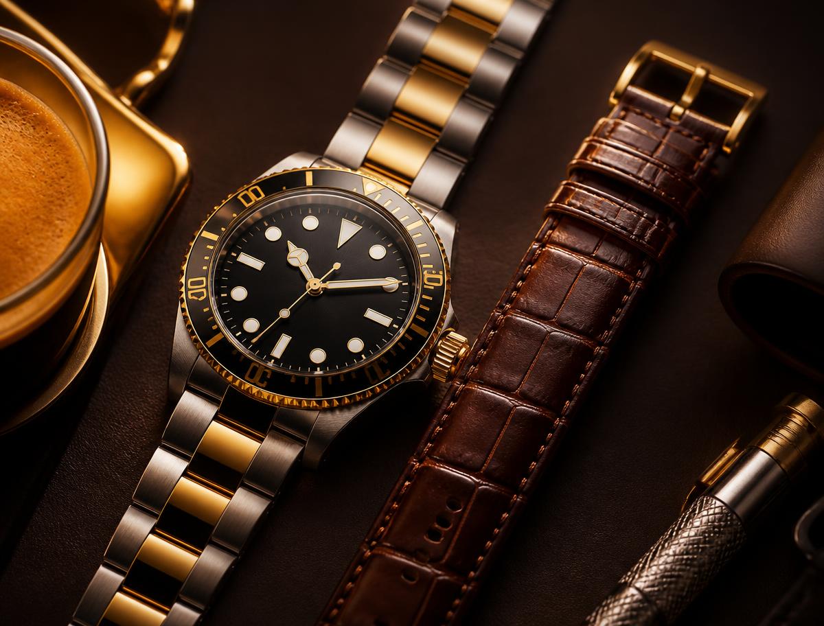 Luxury piece of the kind we restore for Rolex owners in Muscat